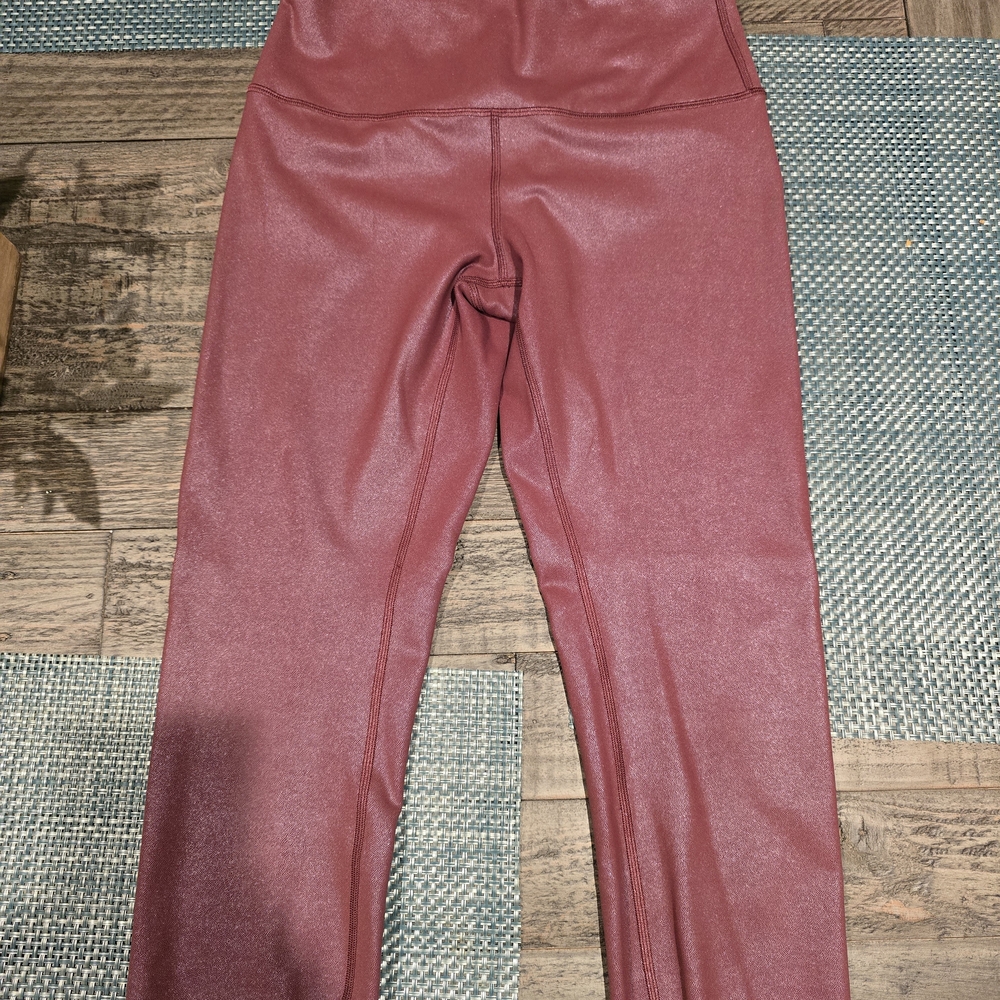 lululemon athletica Burgundy Leggings